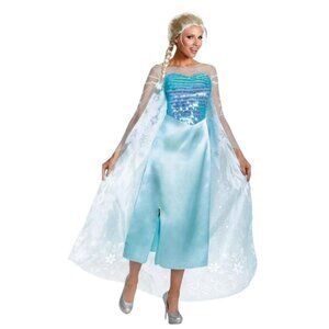 Disney Blue Elsa Dress for Women